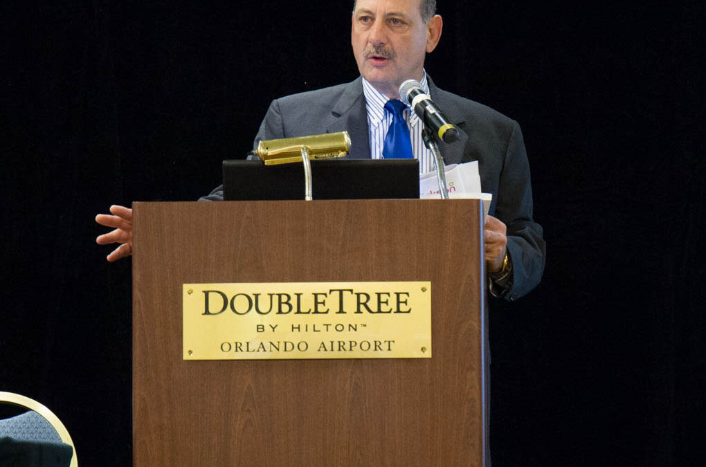 Dr. Mark Mandel, doctor of pharmacy, and conference master of ceremonies