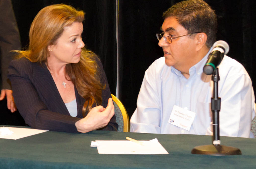 Claudia Christian discussing LDN with Dr. Pradeep Chopra