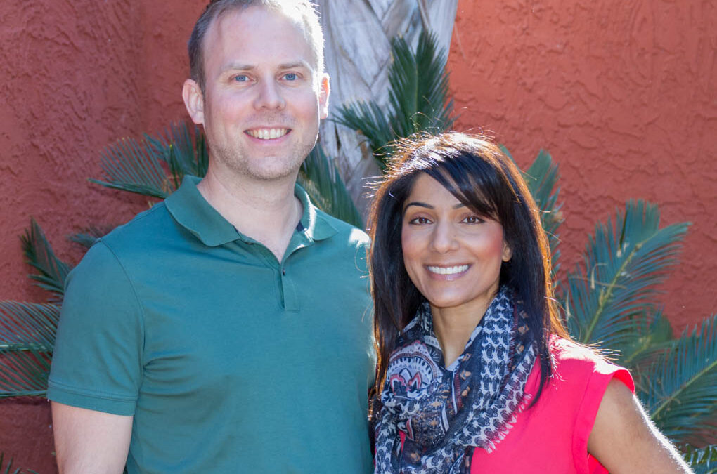 Dr. Michael Reid and Dr. Sharon Gurm