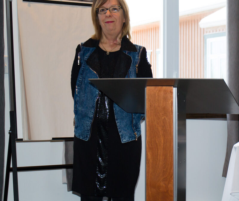 Dr. Marlène Boudreault, conference coordinator.