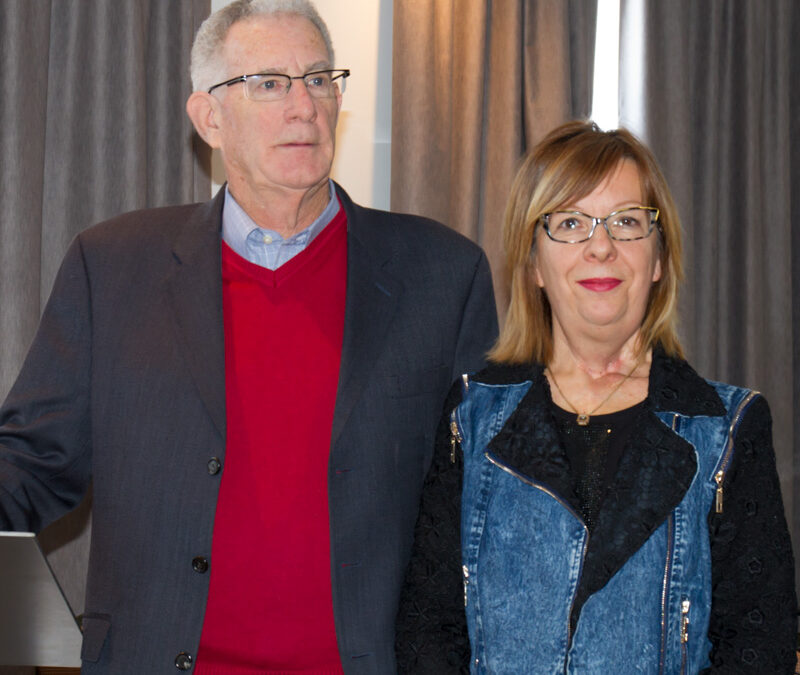 Prof. Tom Seyfried and Dr. Marlène Boudreault.