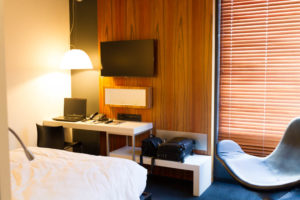 Modern guest rooms at Hotel ALT