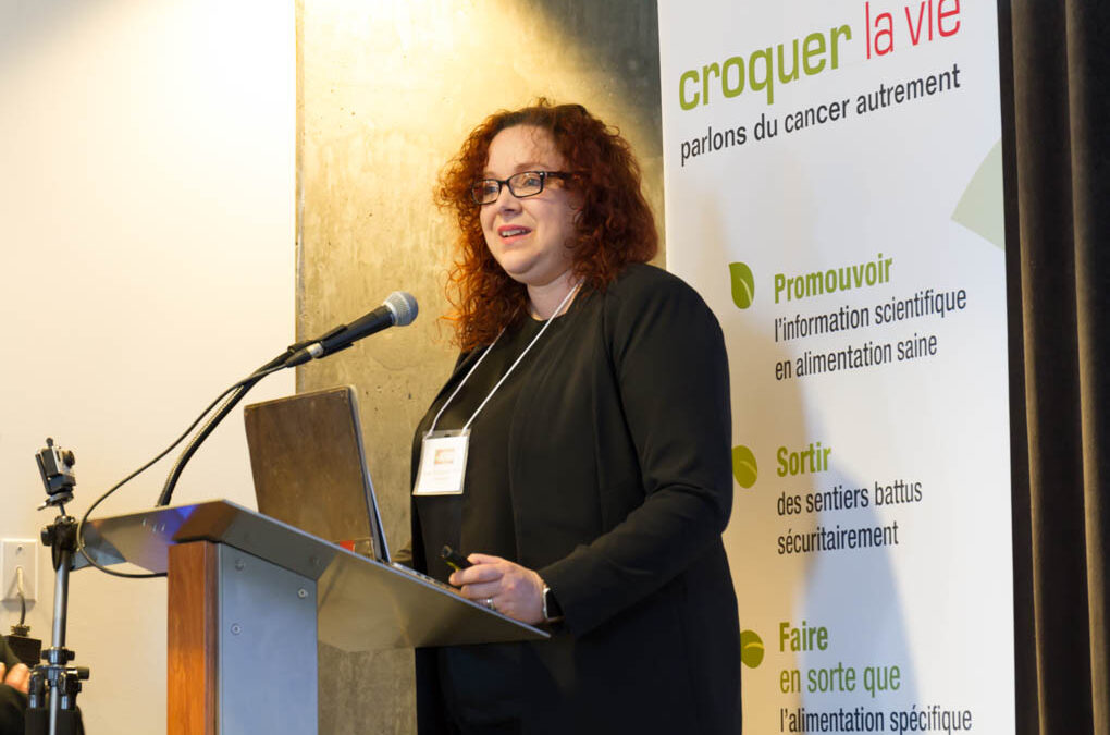 Presentation by Lyne Morissette, PhD about the resilience of ecosystems.