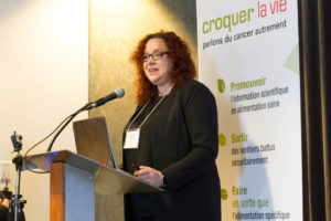 Presentation by Lyne Morissette, PhD about the resilience of ecosystems.