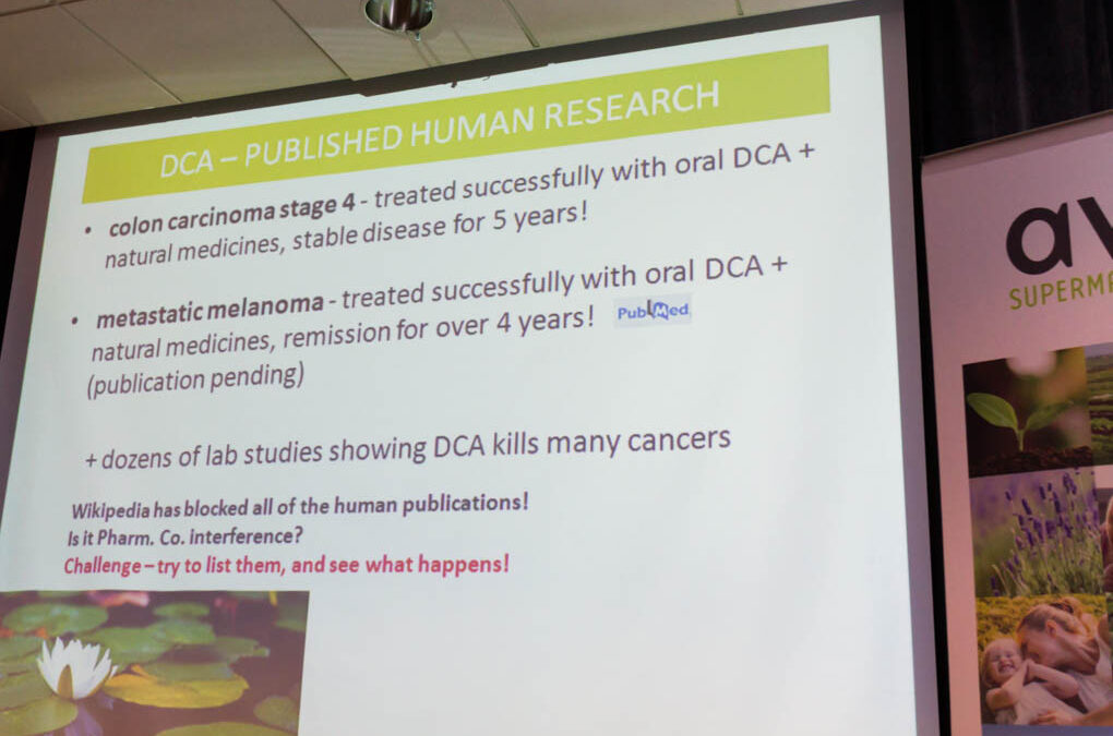 Dr. Khan speaking about DCA as a cancer therapy.