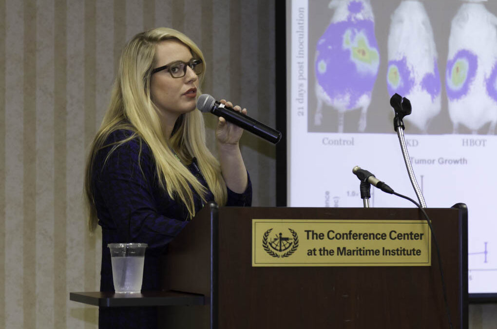 Dr. Angela Poff, a collegue or Dr. Dominic D’Agostino.
