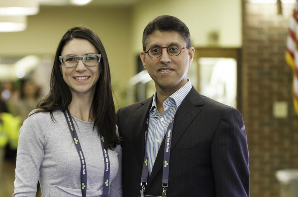 Dr. Marie-Soleil Noreau, ND with Dr. Khan.