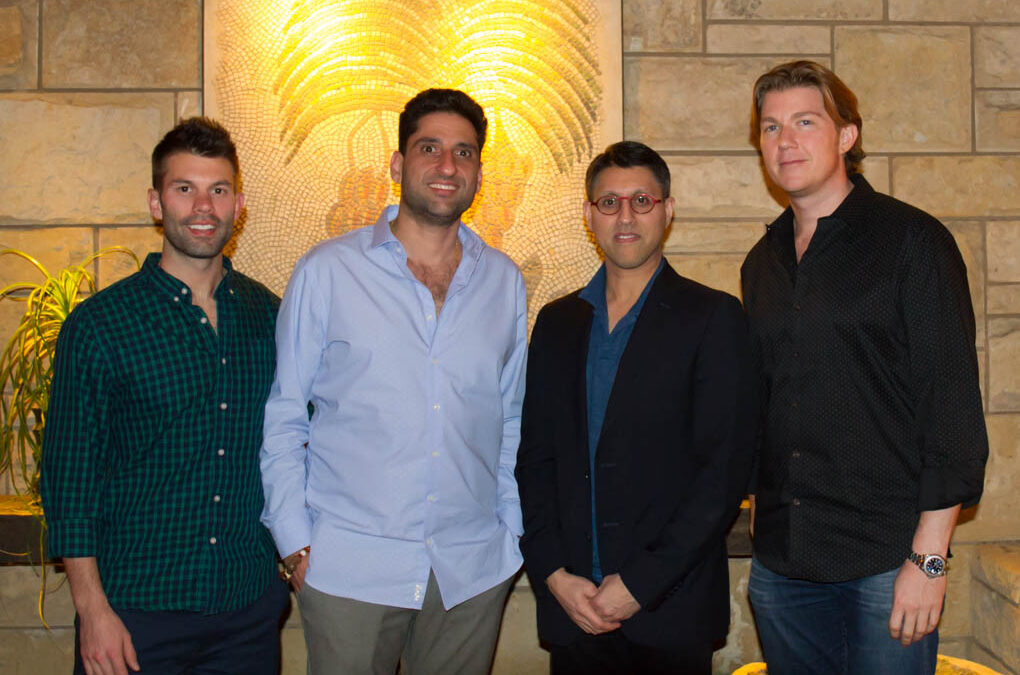 Dr. Khan at a dinner meeting with the SmokingVapor executive team
