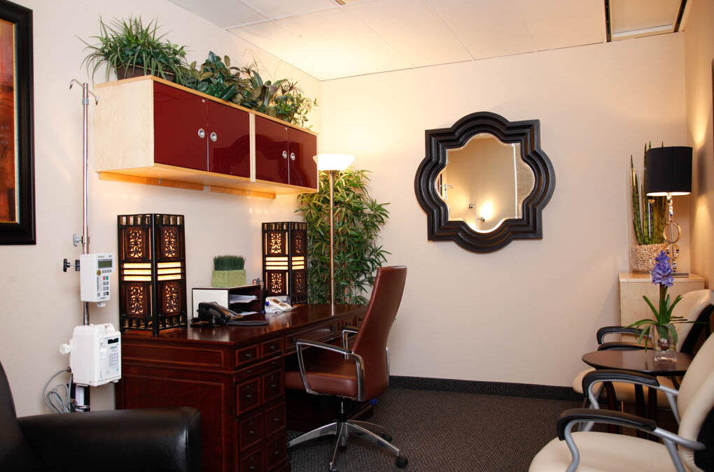 Comfortable treatment room