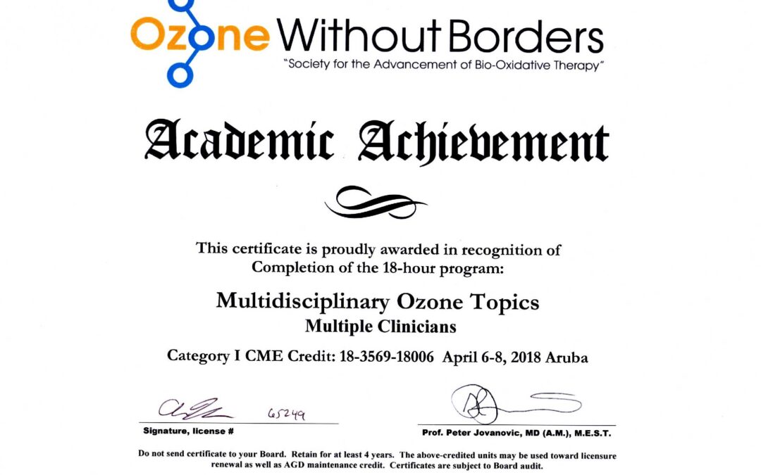 ozone therapy