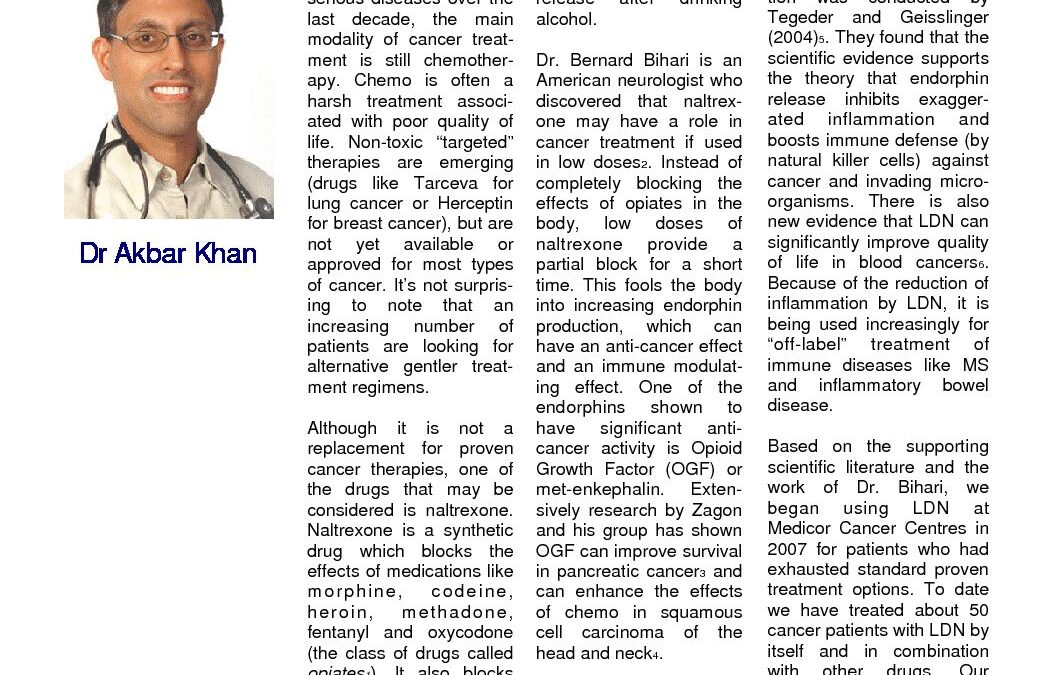 LDN Research Trust Cancer Article Feb 2009
