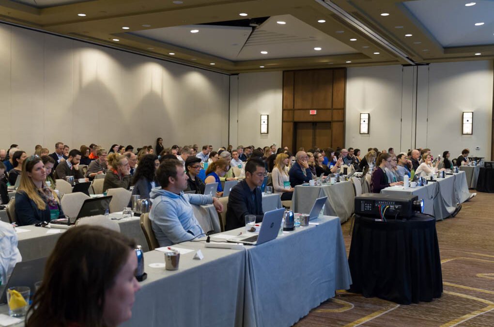Conference is well attended.