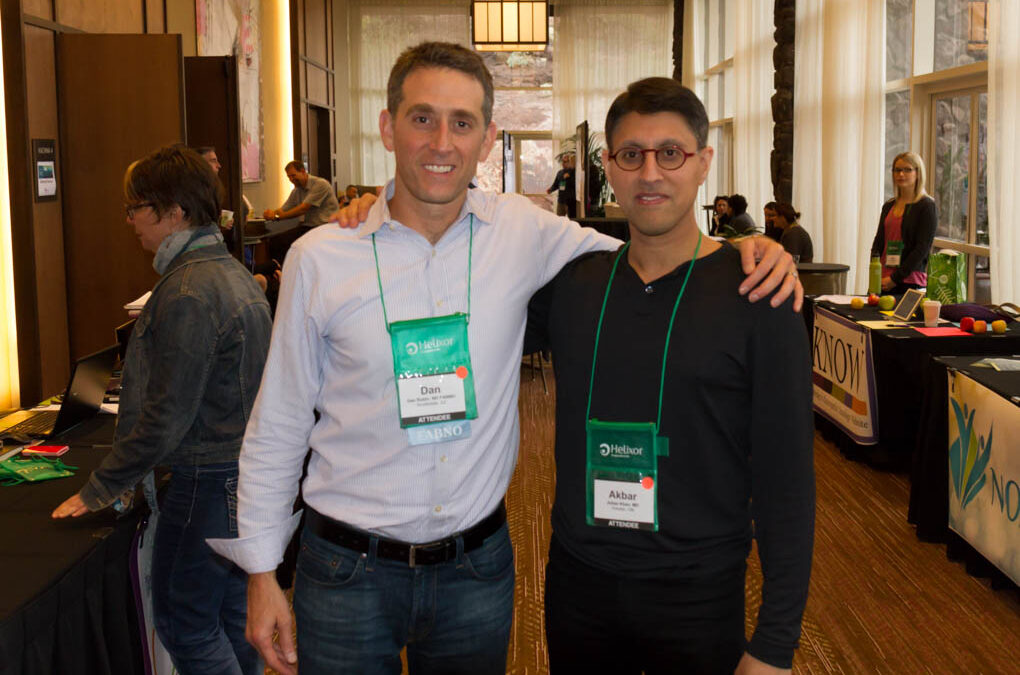 Dr. Khan and Dr. Dan Rubin