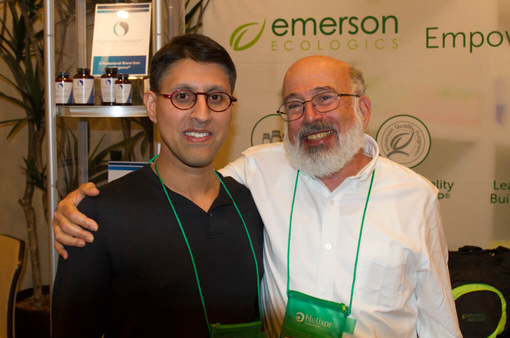 Dr. Khan with Dr. Jacob Schor