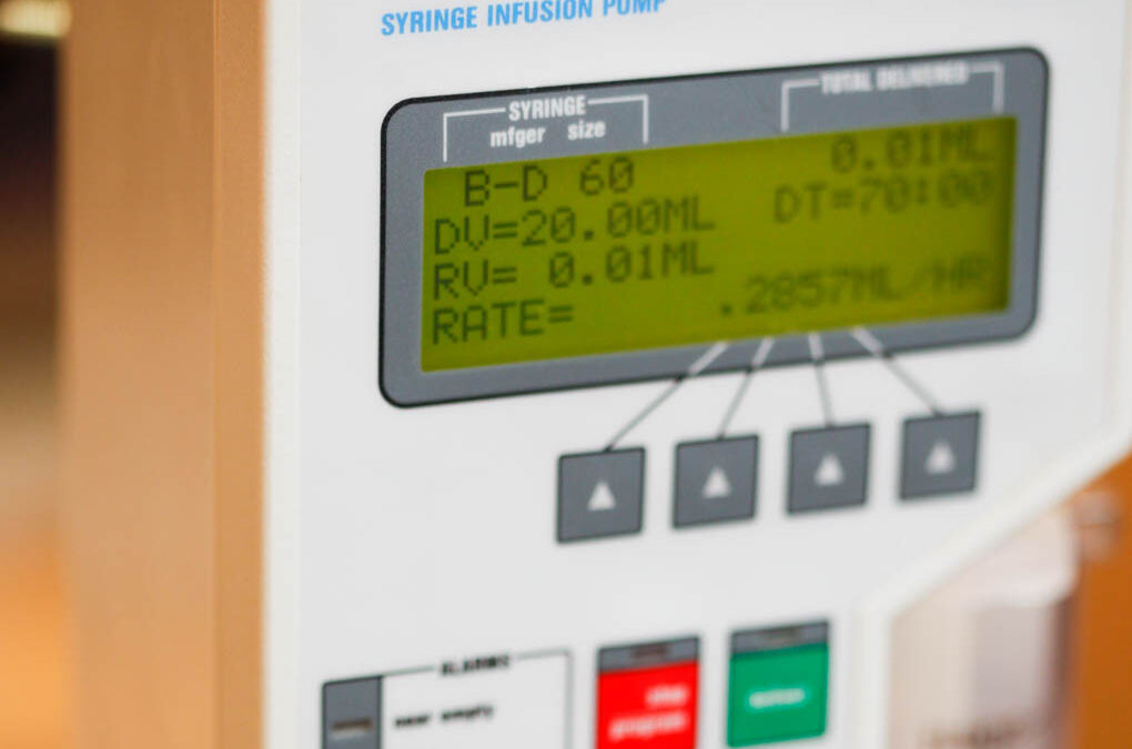 Computerized infusion pumps for safety and efficiency