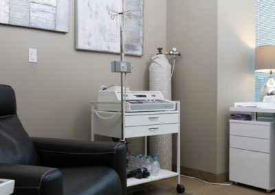 A medical ozone therapy room at Medicor
