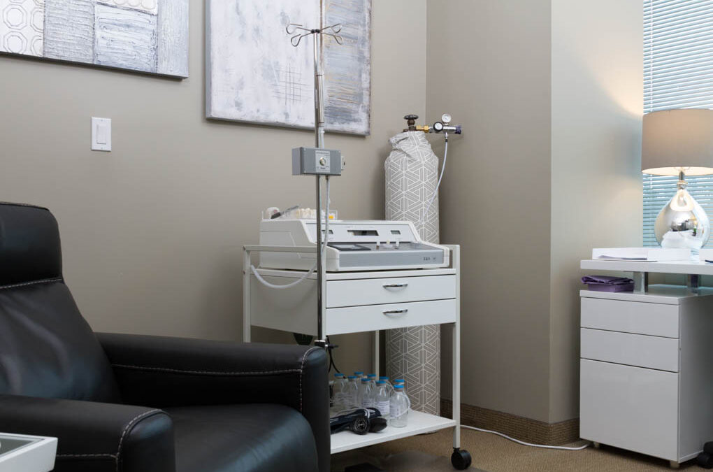 A medical ozone therapy room at Medicor