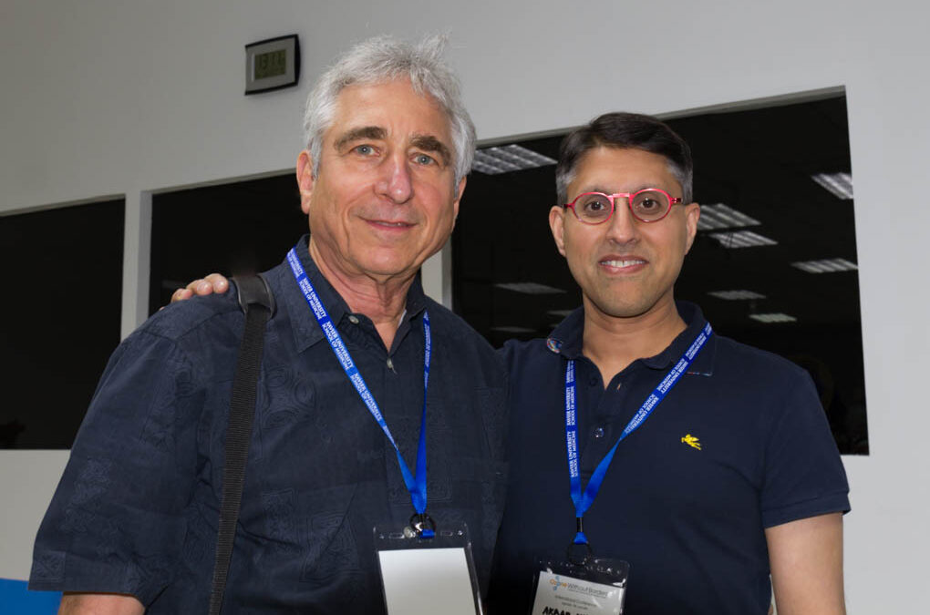 Dr. Khan with Dr. Robert Rowan