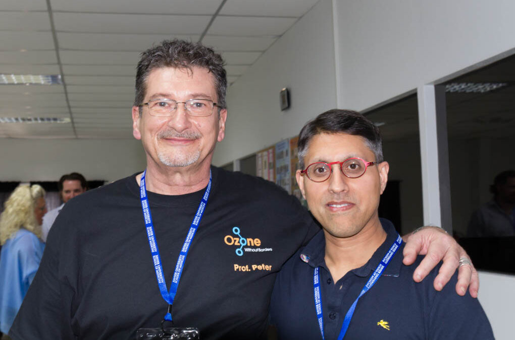 Dr. Khan with Dr. Peter Jovanovic