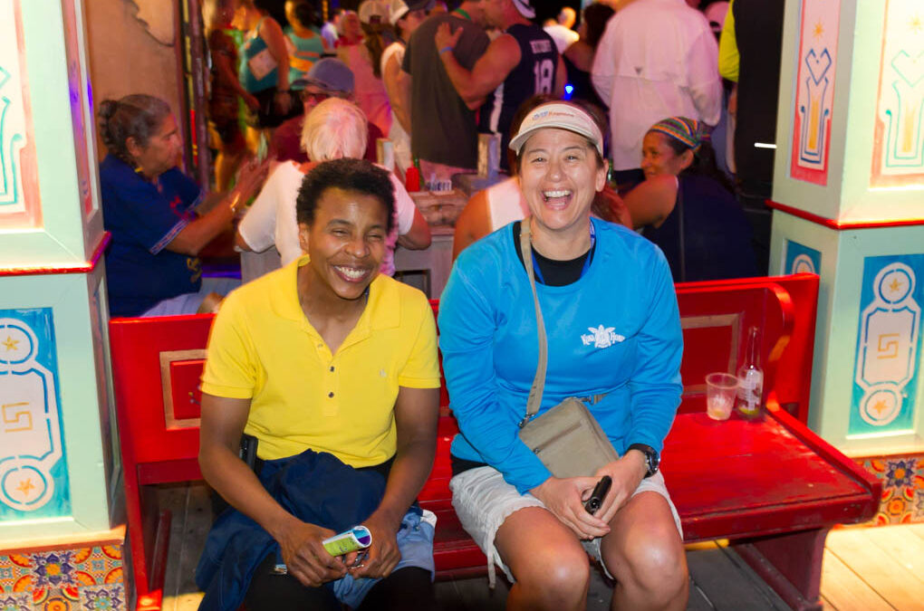 Everyone had a great time on the caramaran cruise!