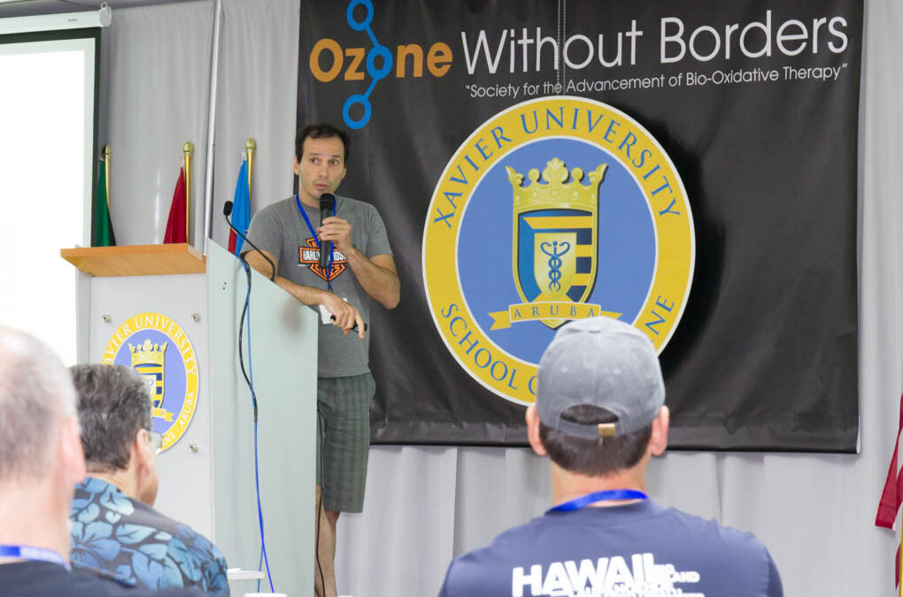 Dr. Alexander DeLuca discussing the various applications of ozone