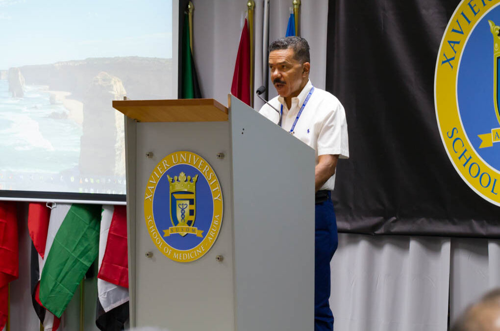Dr. Croes opening the conference